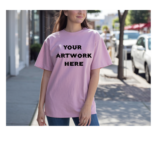 Custom T-Shirt (Front DTF Design only)