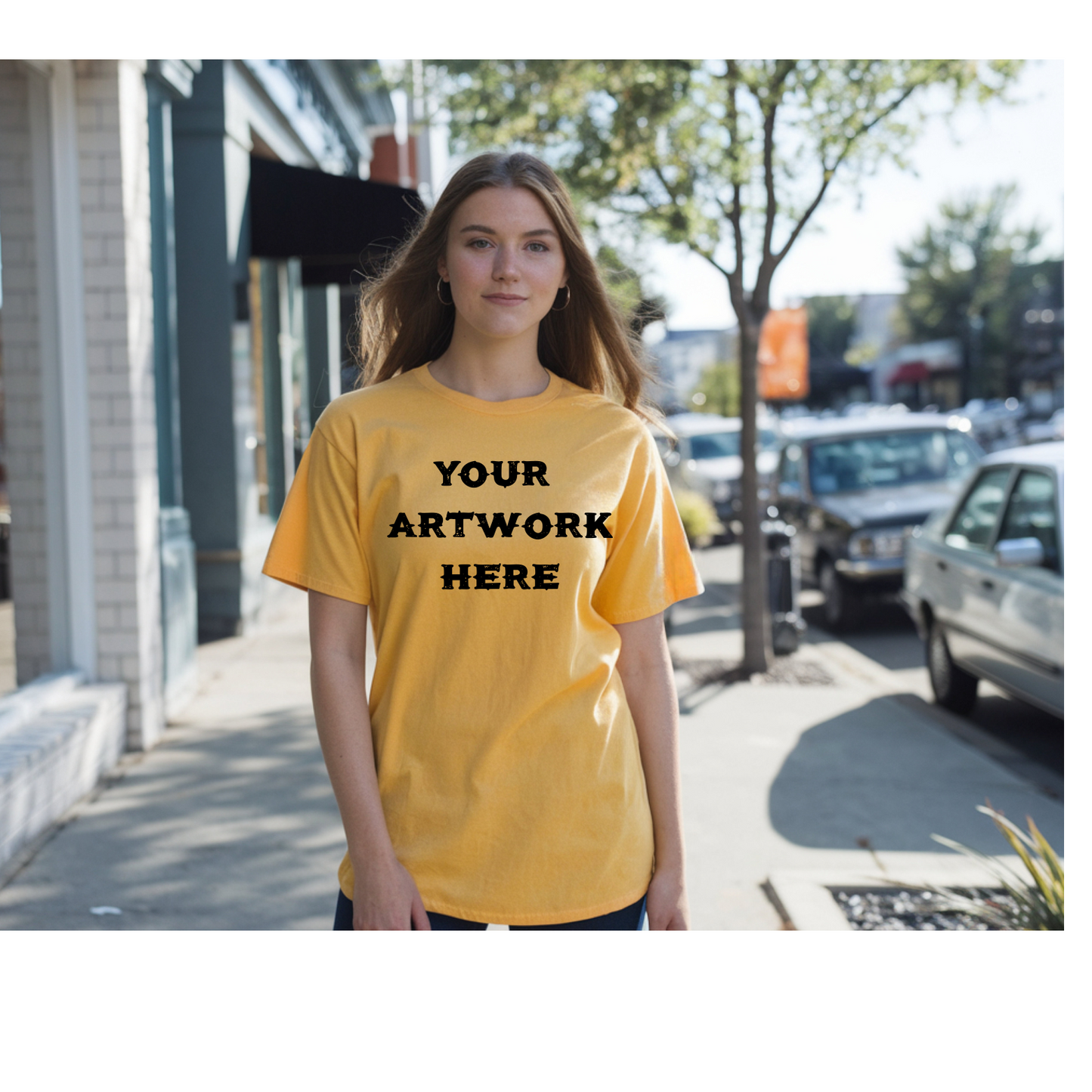 Custom T-Shirt (Front DTF Design only)