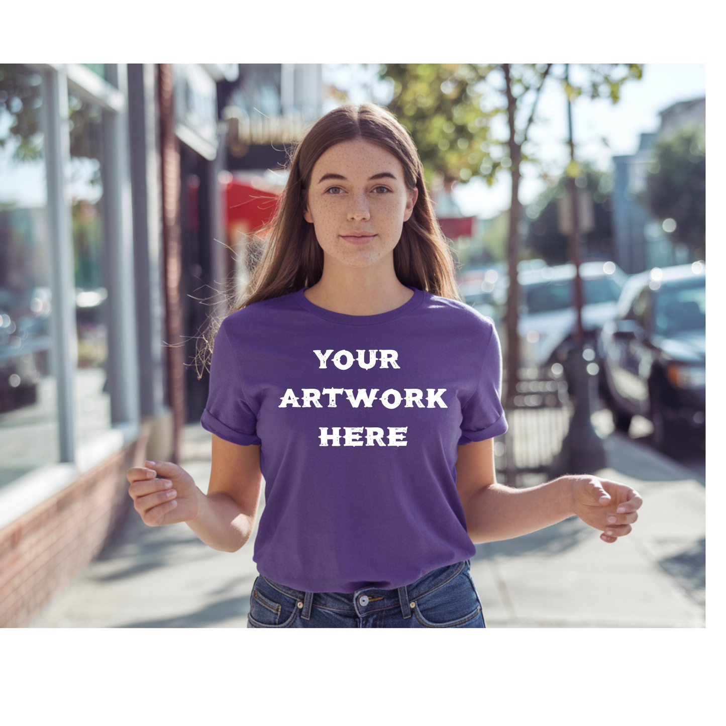 Custom T-Shirt (Front DTF Design only)