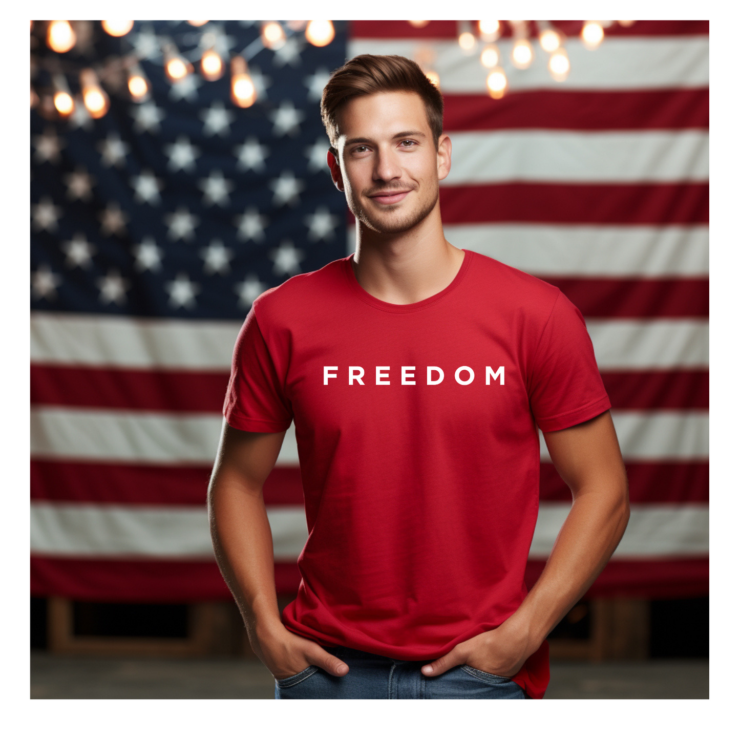 Custom T-Shirt Freedom