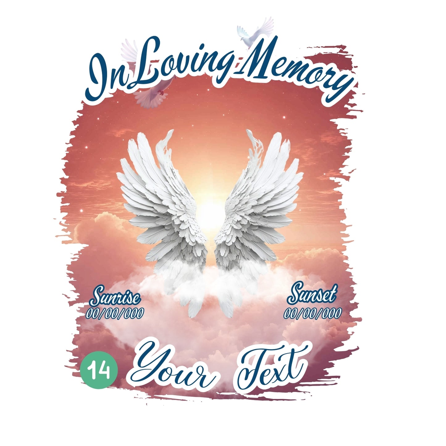 🖤 In Loving Memory Heaven Tote