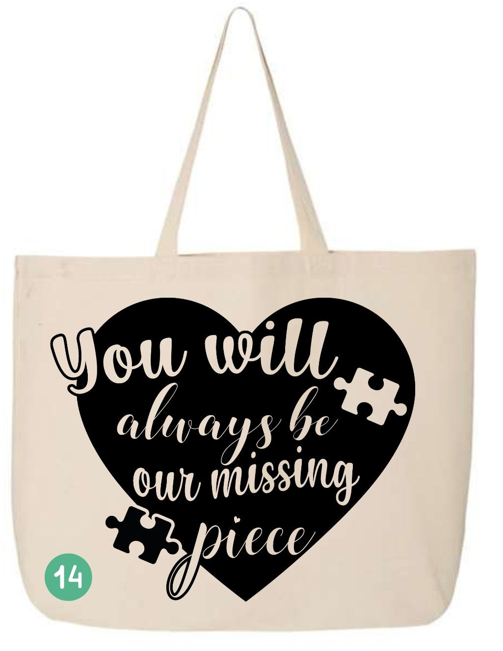 🖤 In Loving Memory All Custom Tote