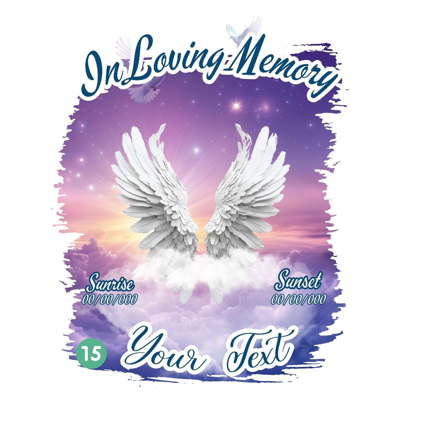 🖤 In Loving Memory Heaven Tote