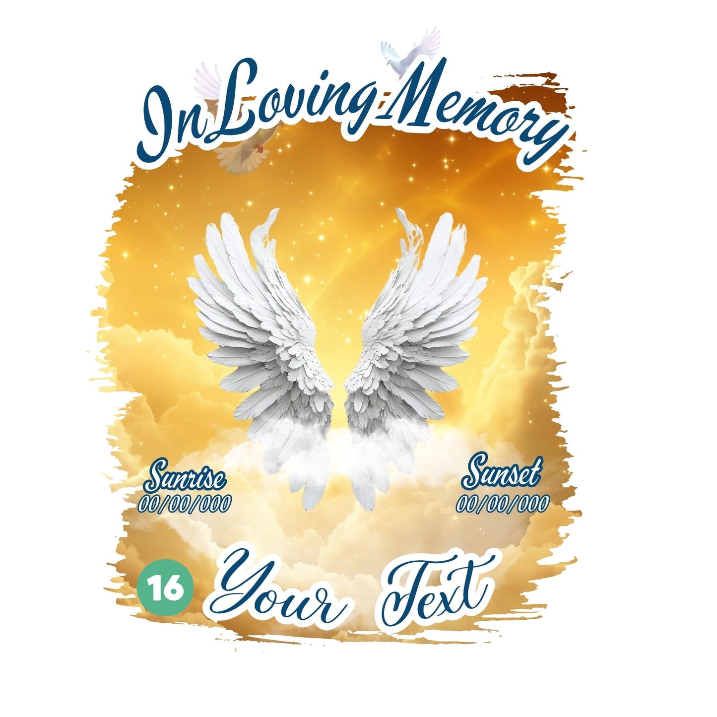 🖤 In Loving Memory Heaven Tote