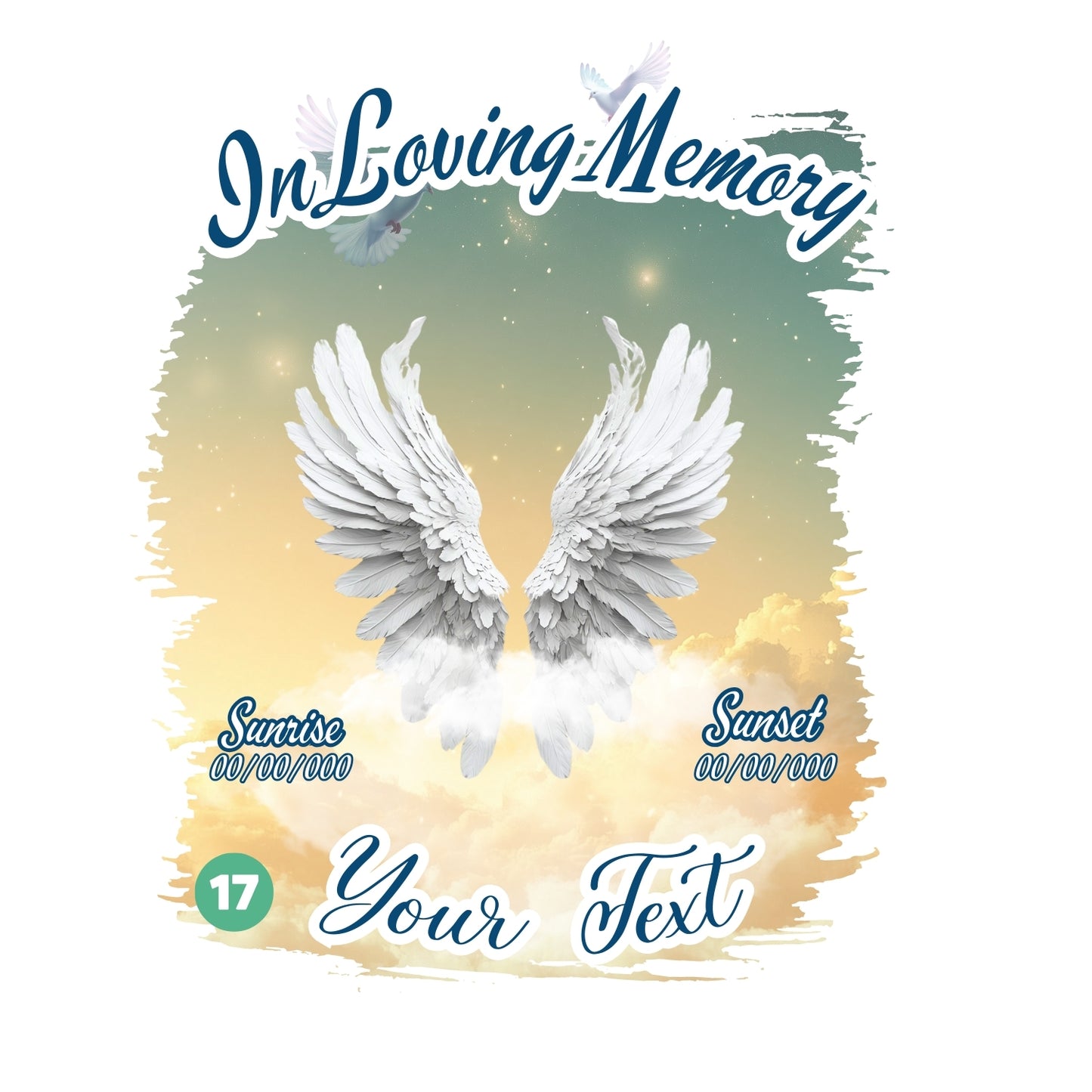 🖤 In Loving Memory Heaven Tote