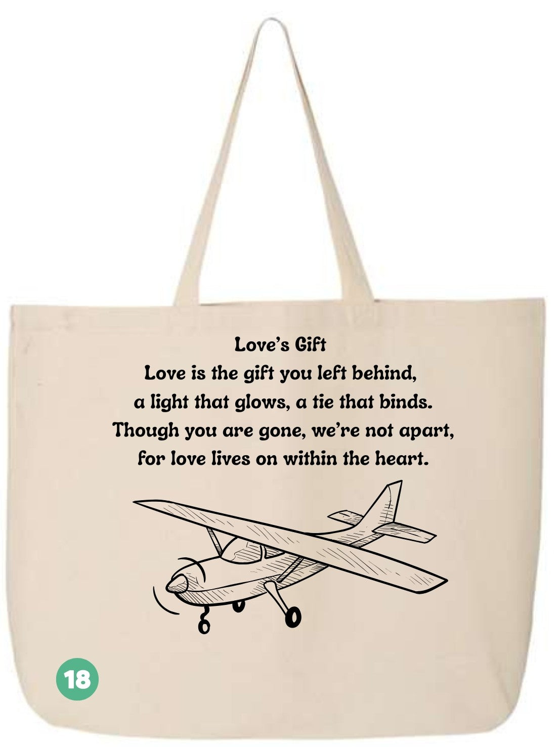 🖤 In Loving Memory All Custom Tote