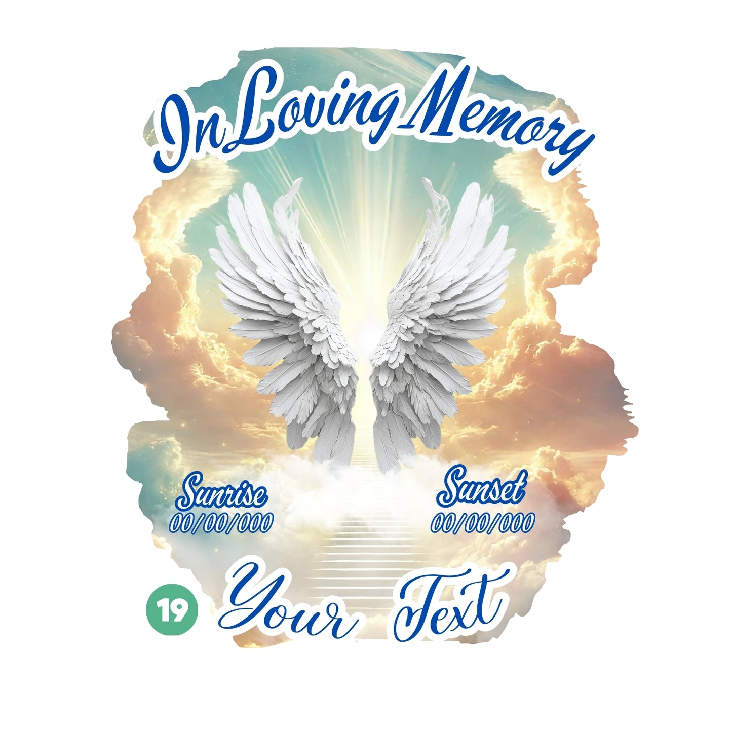 🖤 In Loving Memory Heaven Tote