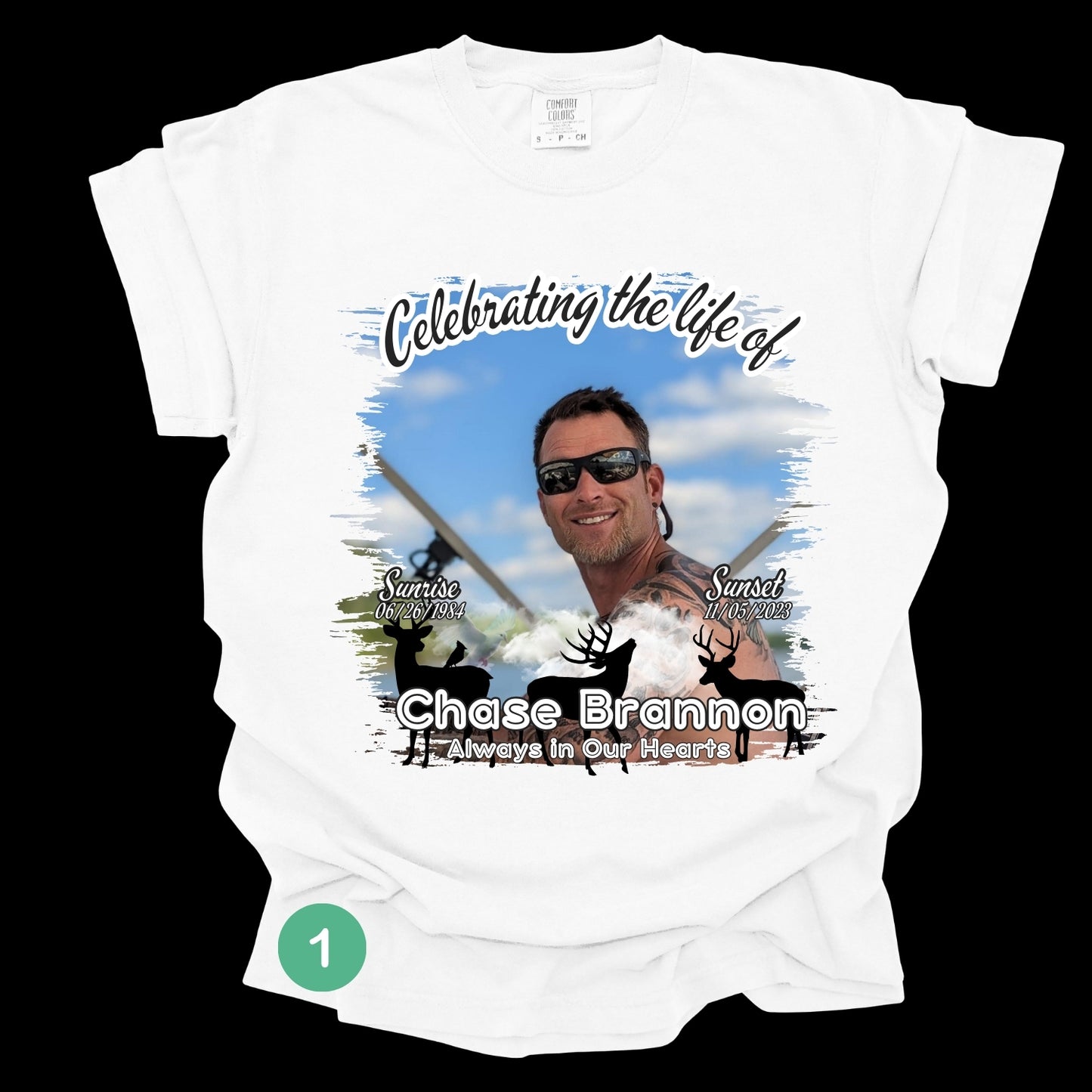 🖤 Celebration of Life Memorial Tee