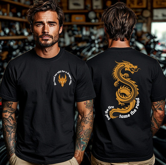 No Road Too Wild For a Dragon Rider Tee