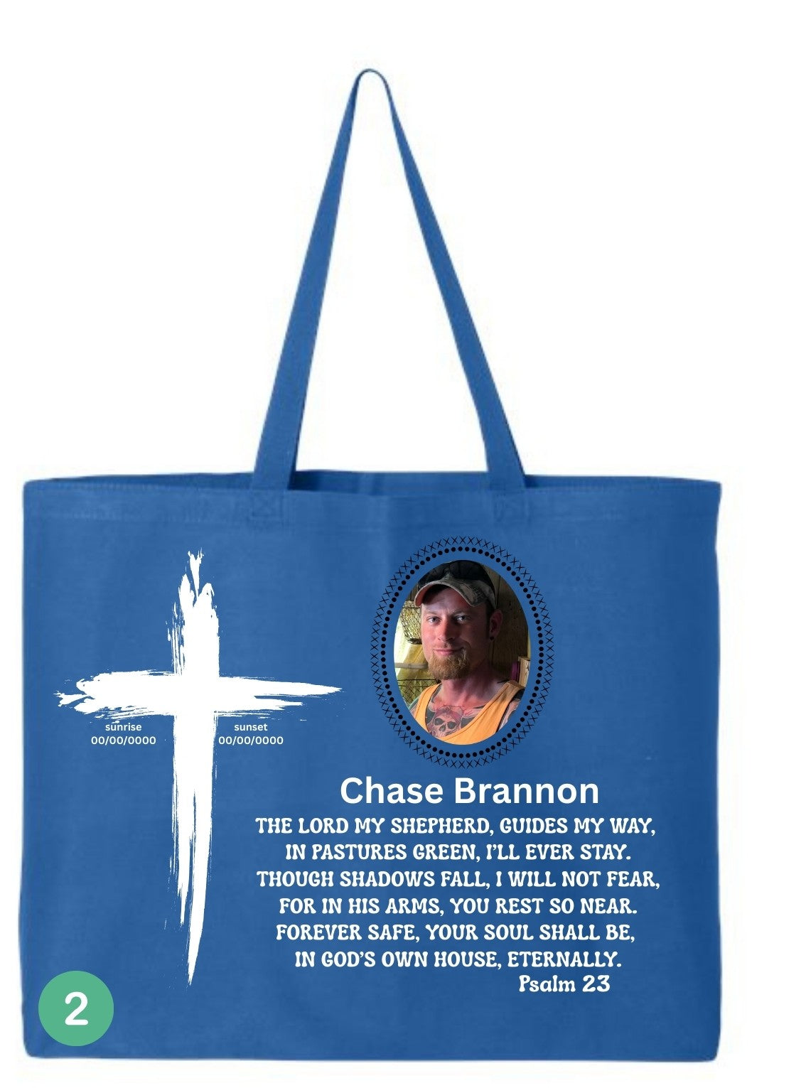 🖤 In Loving Memory All Custom Tote