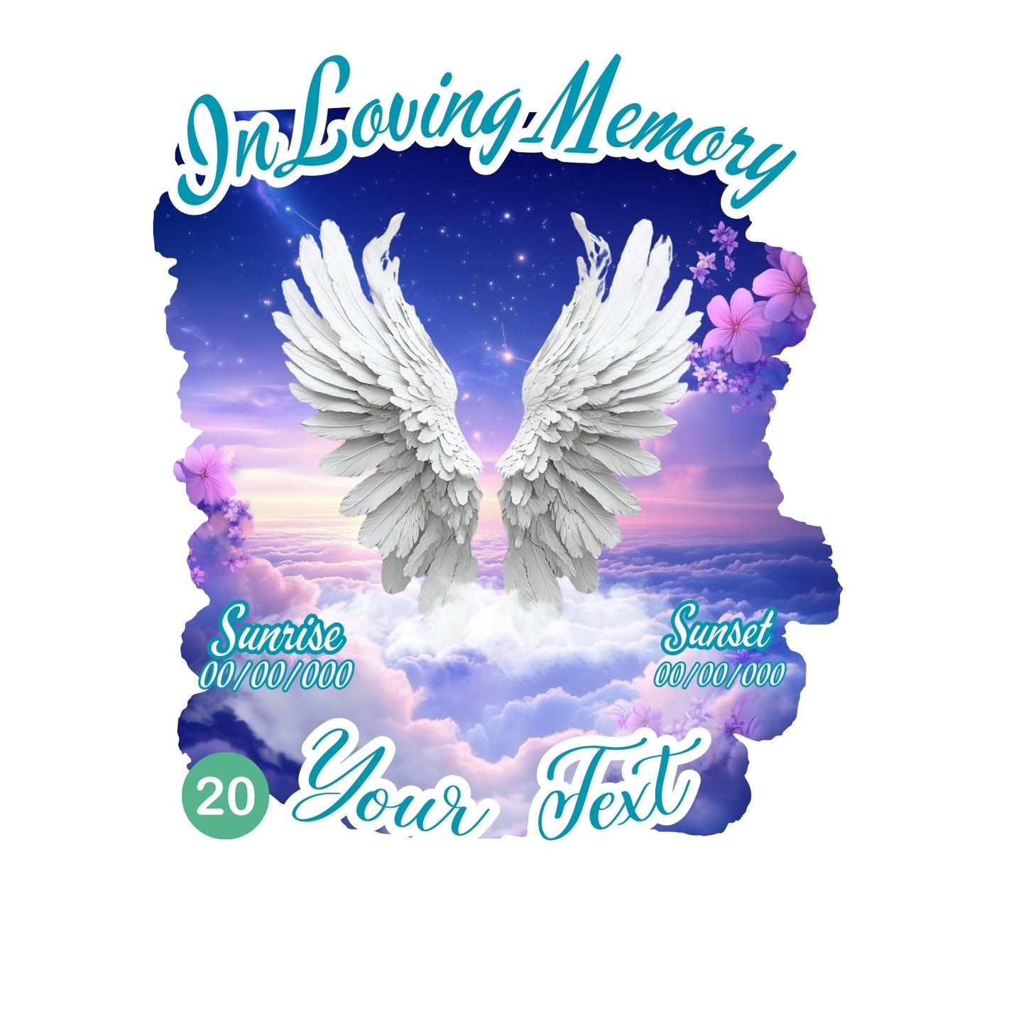 🖤 In Loving Memory Heaven Tote