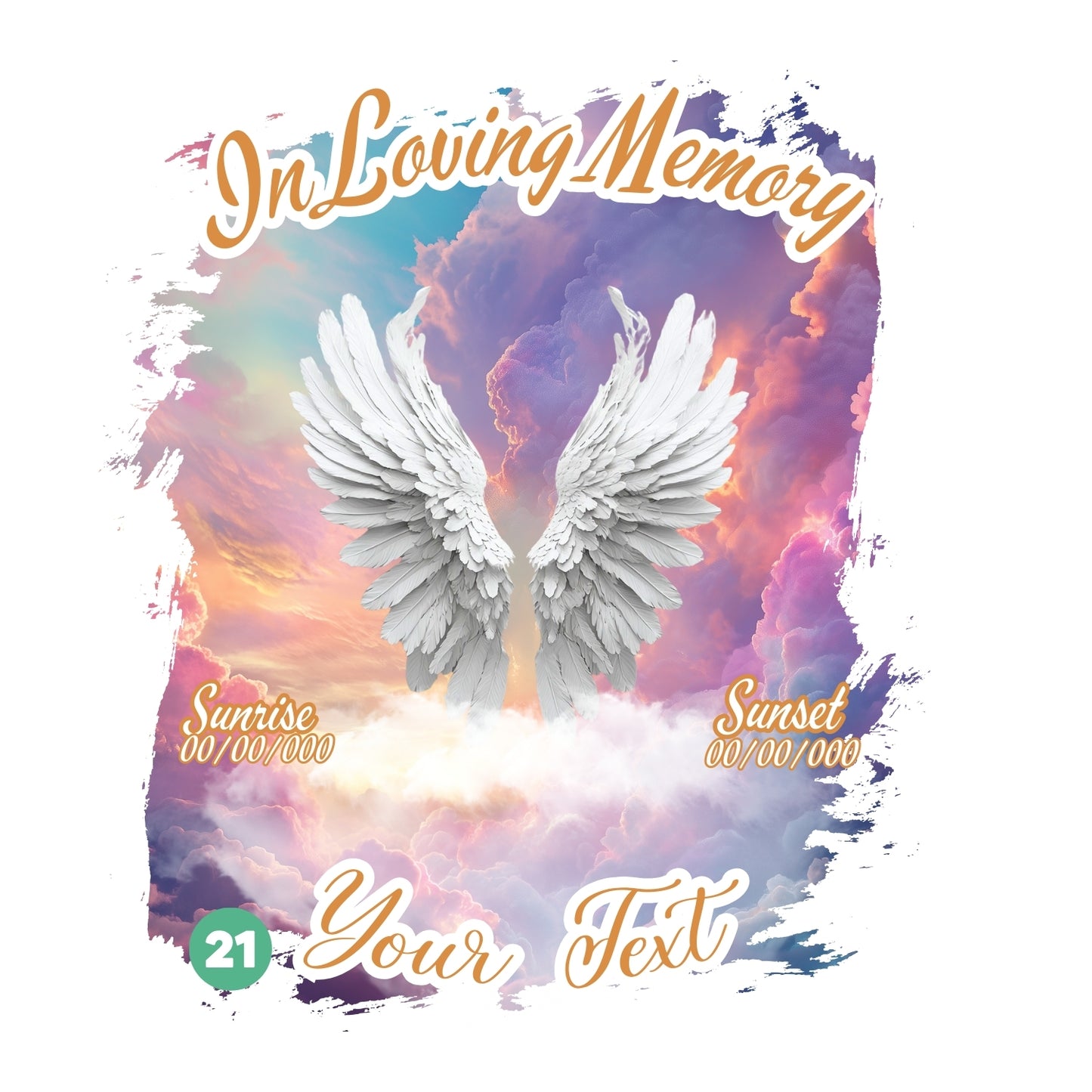 🖤 In Loving Memory Heaven Tote