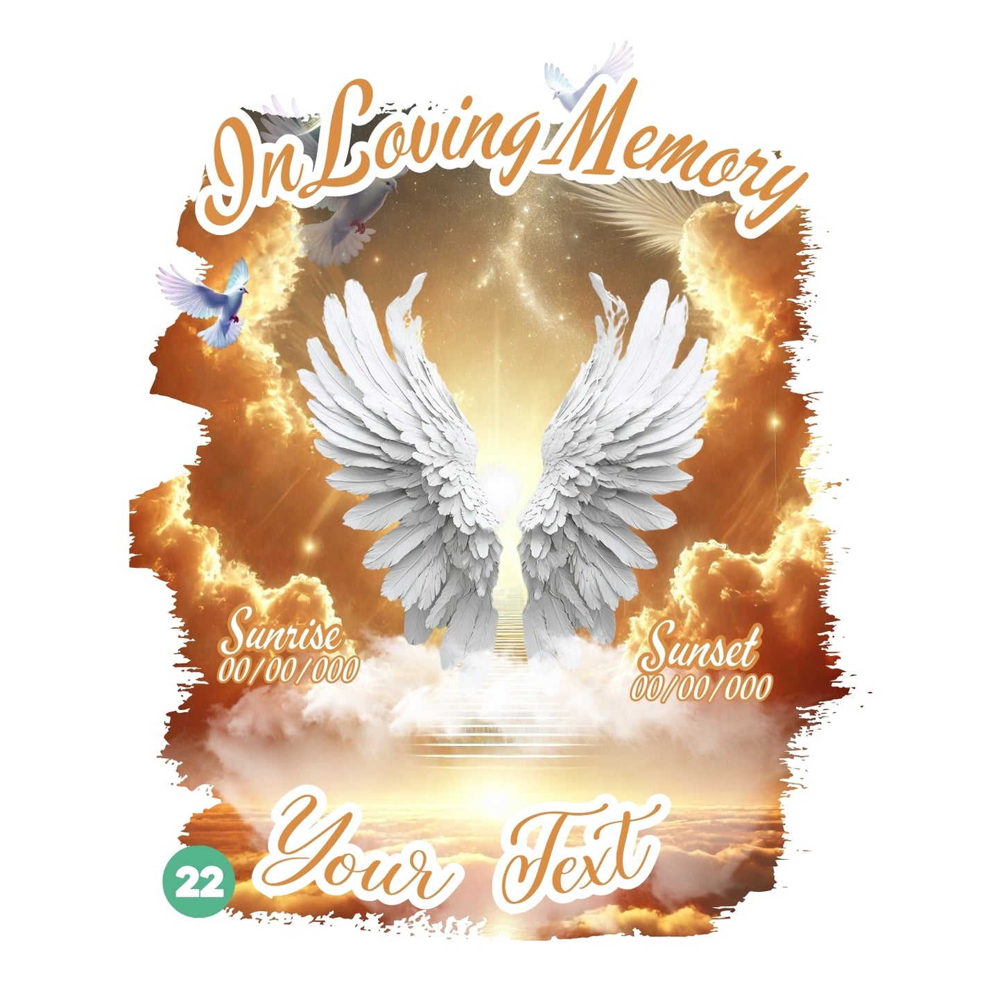 🖤 In Loving Memory Heaven Tote