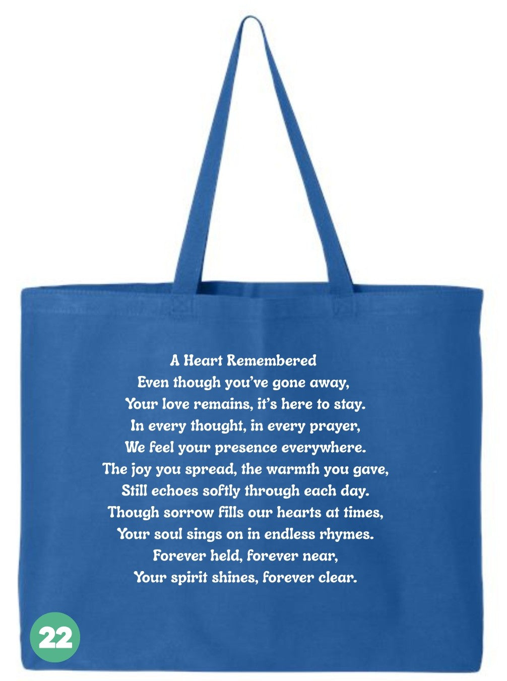 🖤 In Loving Memory All Custom Tote