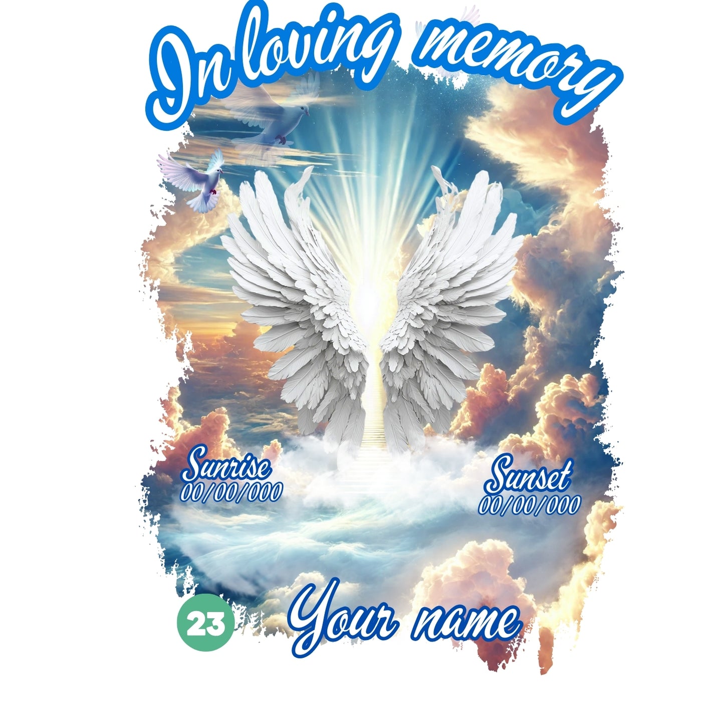 🖤 In Loving Memory Heaven Tote