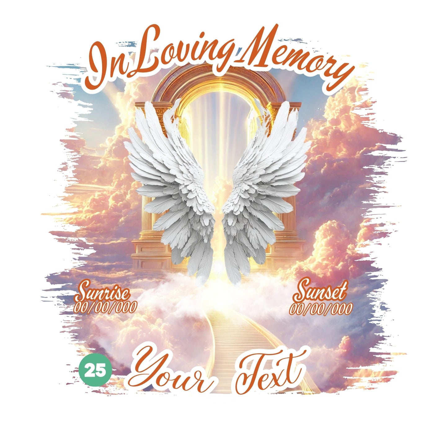 🖤 In Loving Memory Heaven Tote