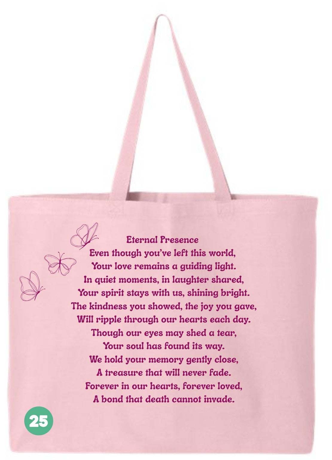🖤 In Loving Memory All Custom Tote