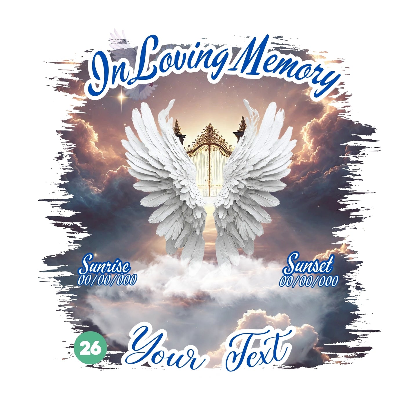 🖤 In Loving Memory Heaven Tote