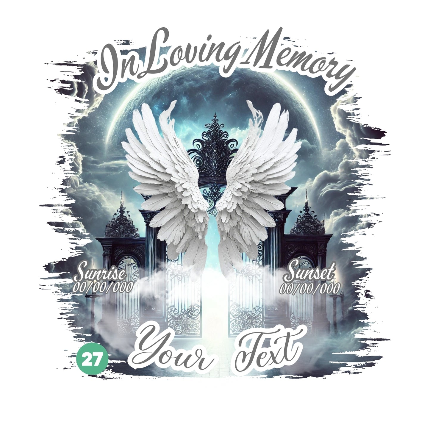 🖤 In Loving Memory Heaven Tote