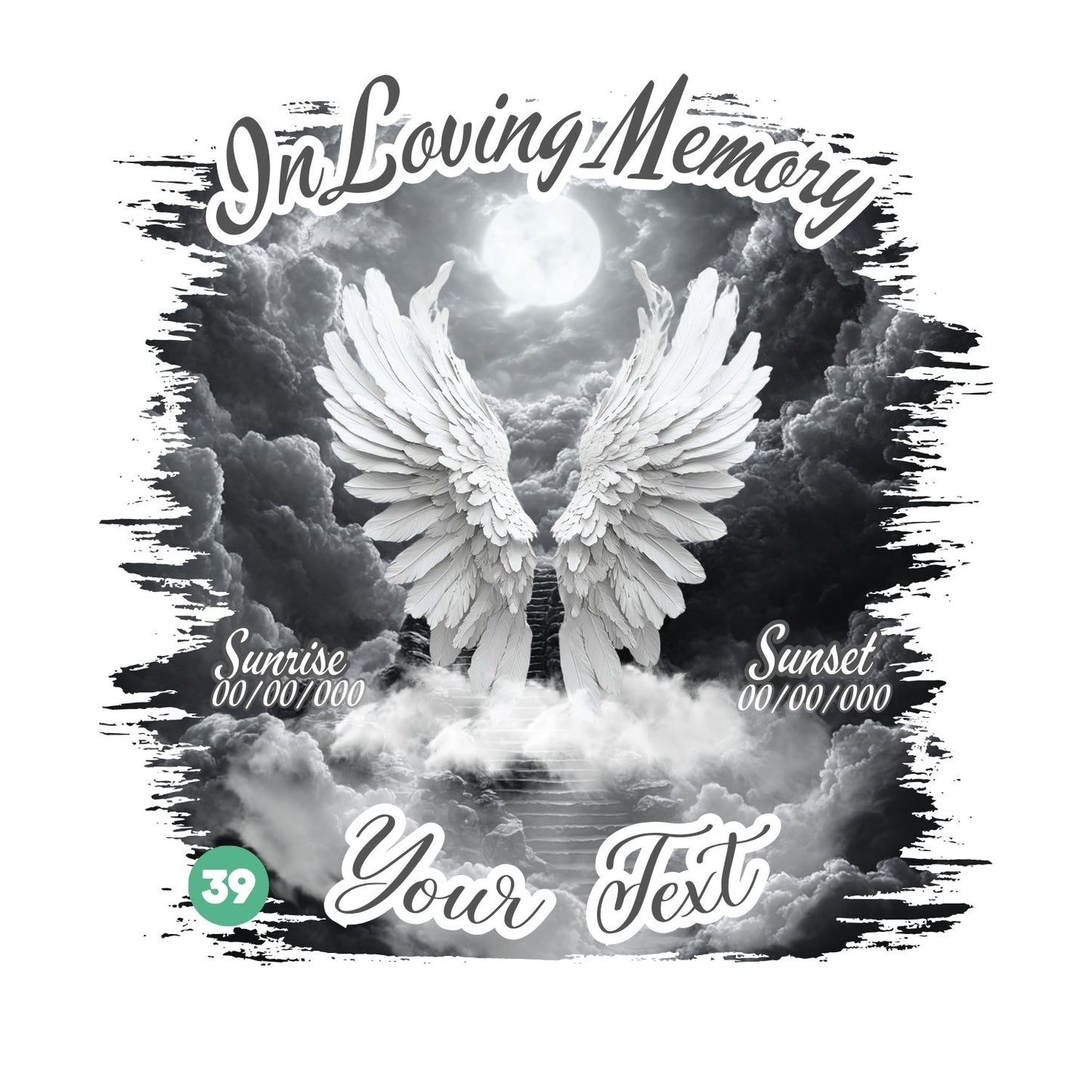 🖤 Celebration of Life Memorial Tee