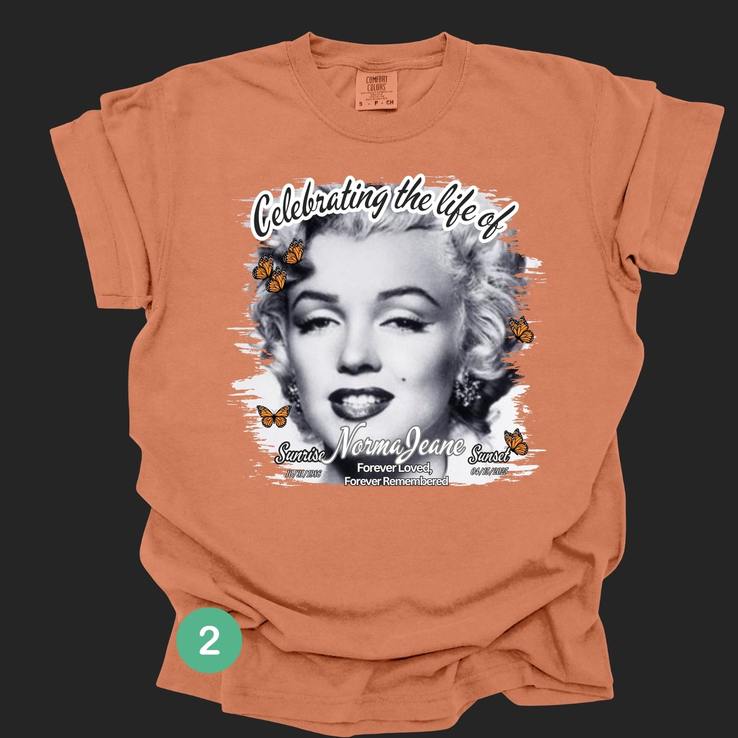 🖤 Celebration of Life Memorial Tee