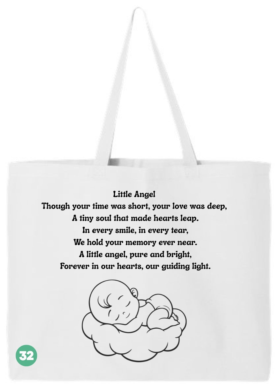 🖤 In Loving Memory All Custom Tote