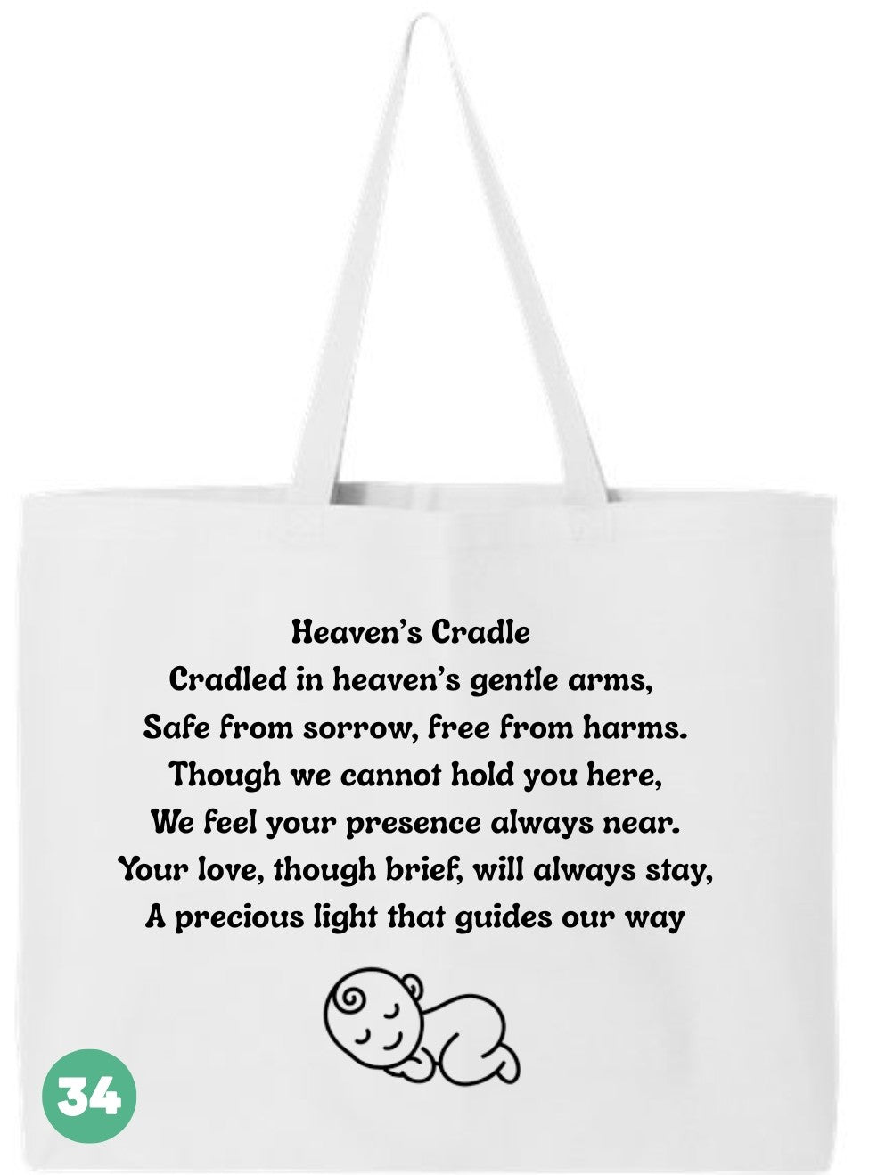 🖤 In Loving Memory All Custom Tote
