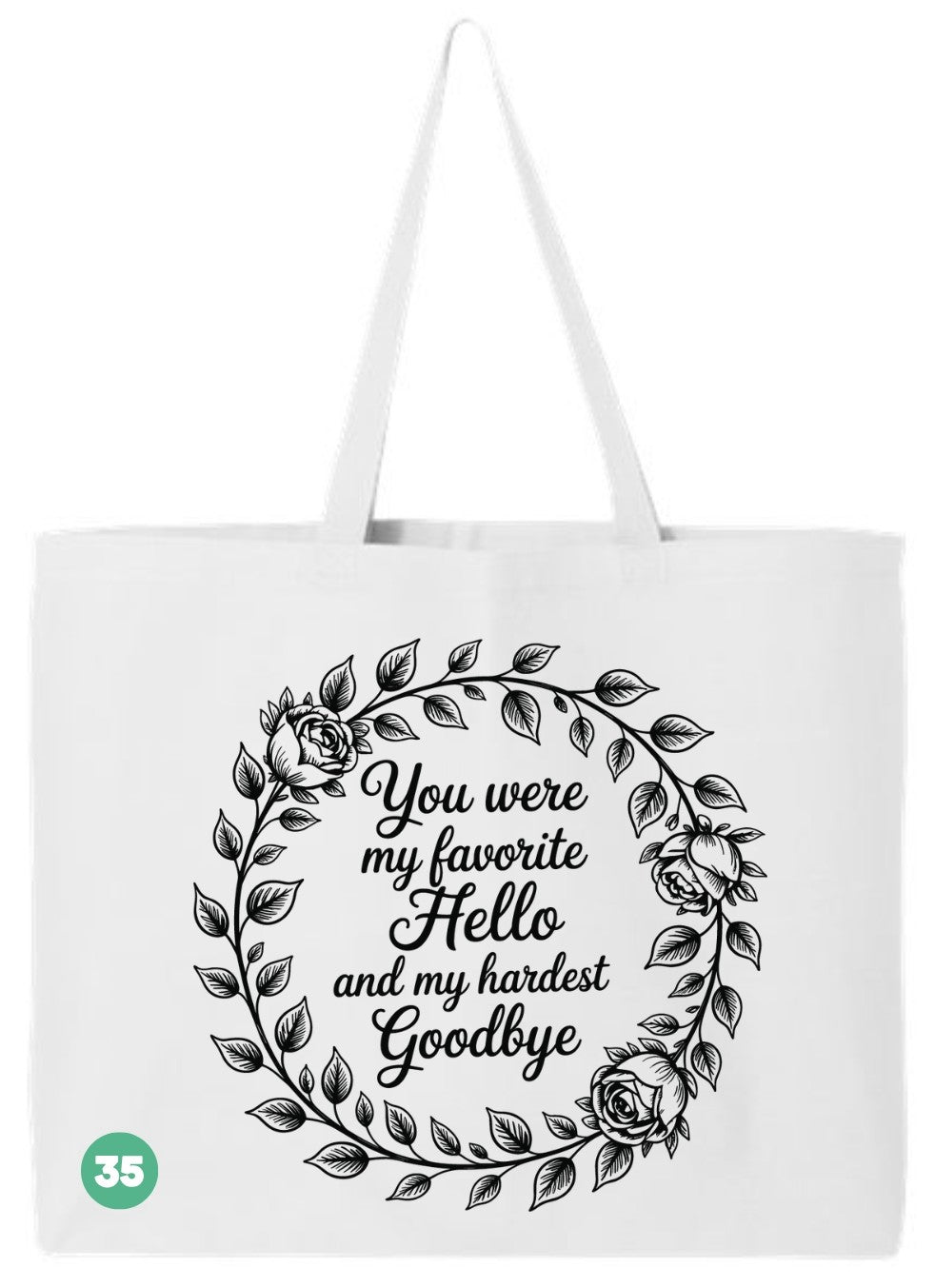🖤 In Loving Memory All Custom Tote