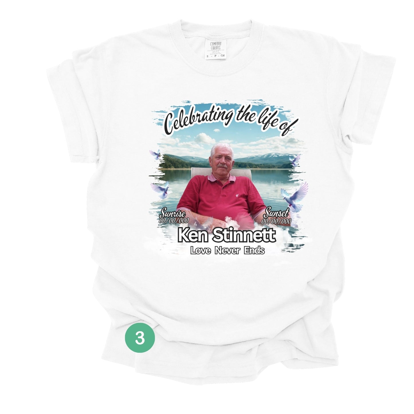 🖤 Celebration of Life Memorial Tee