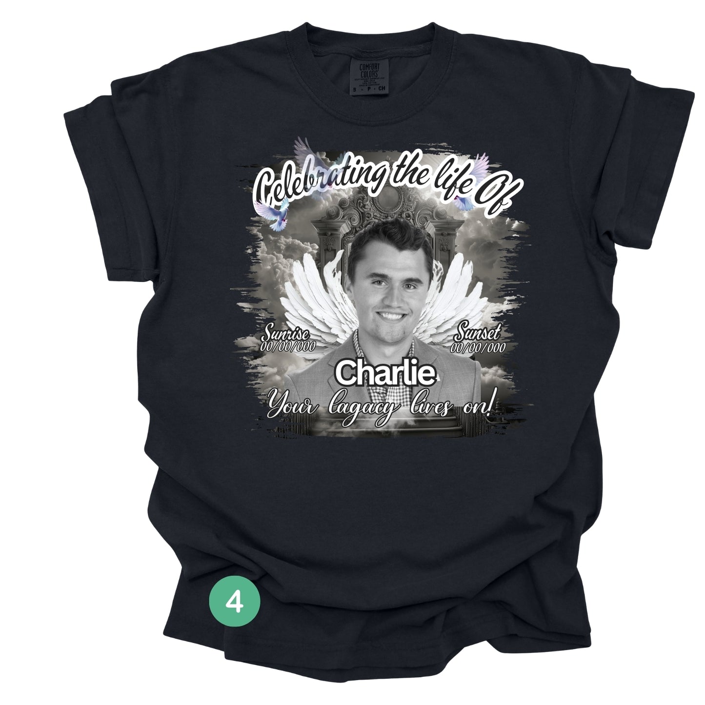 🖤 Celebration of Life Memorial Tee