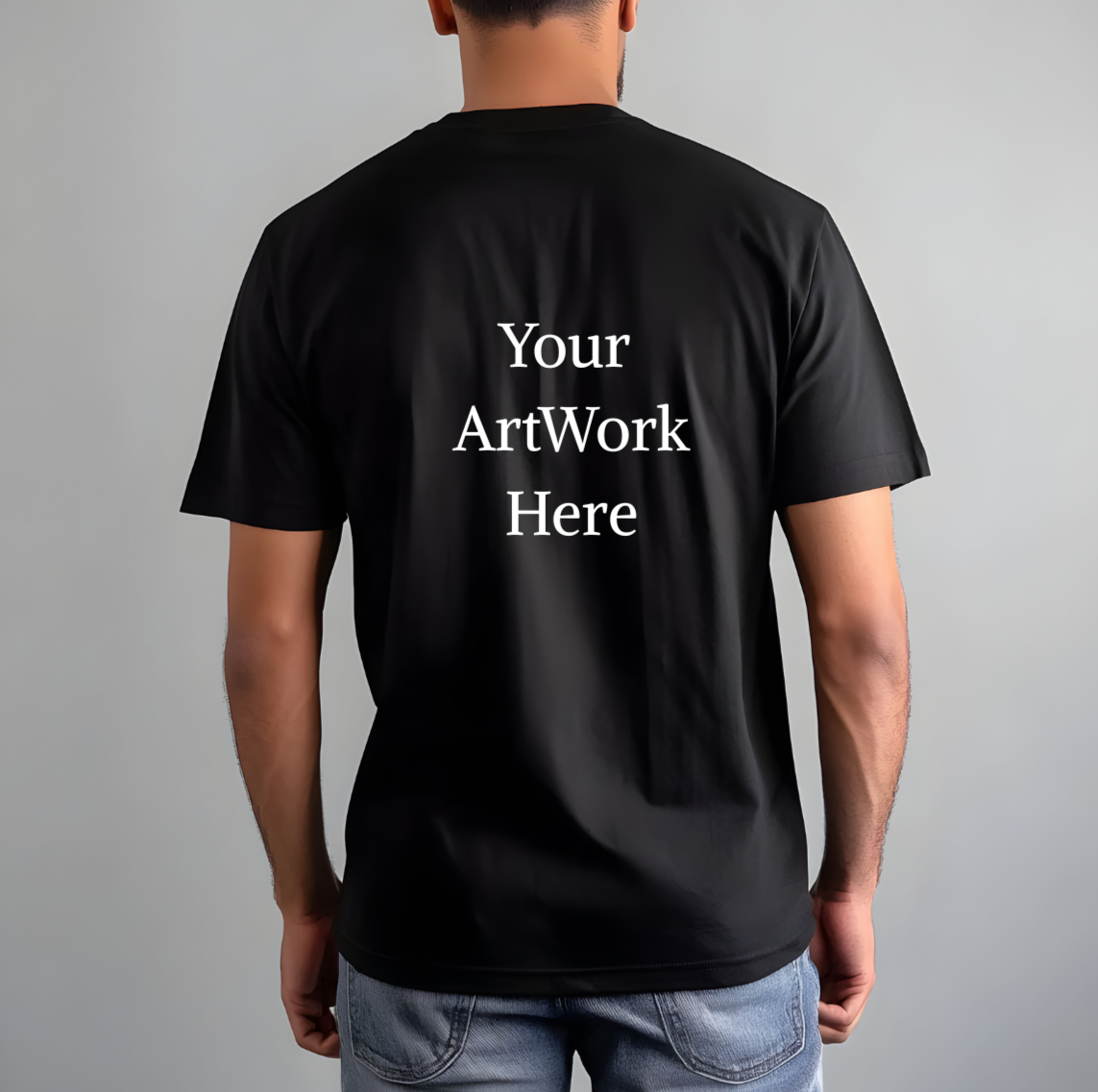 Custom T-Shirt,                                       Front and Back DTF Design