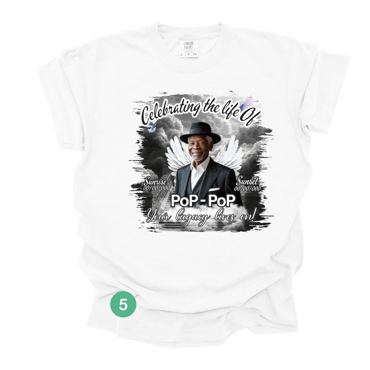 🖤 Celebration of Life Memorial Tee