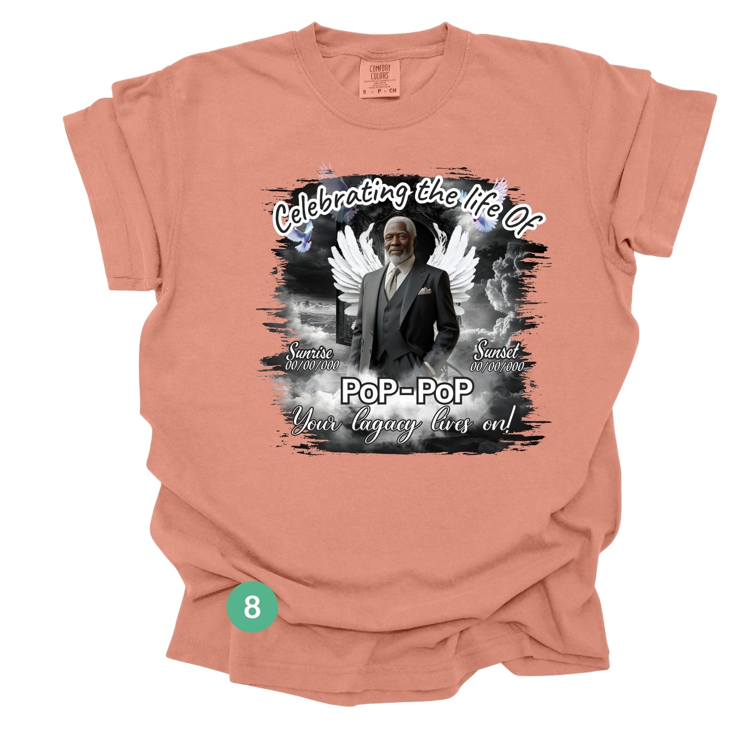 🖤 Celebration of Life Memorial Tee