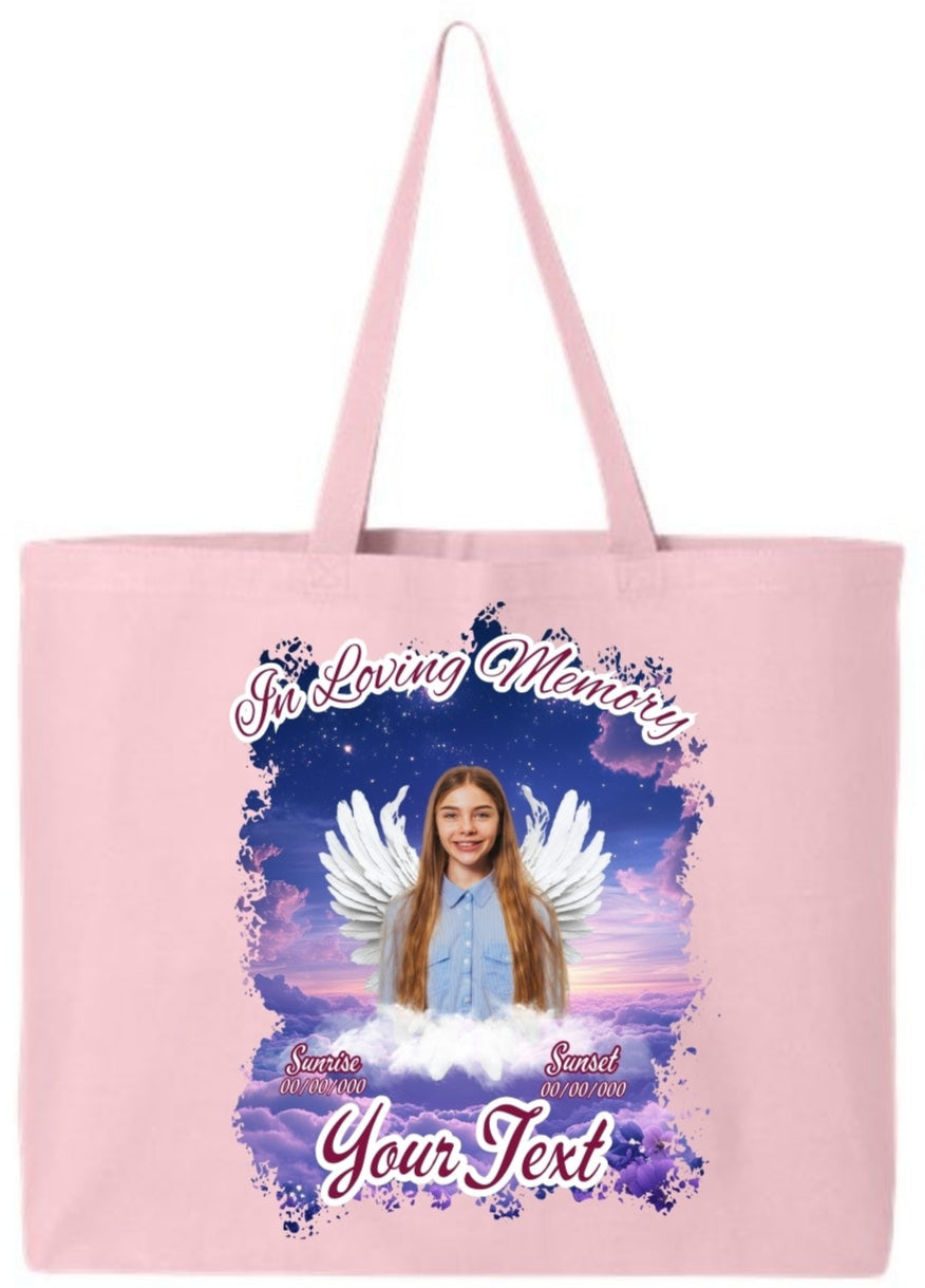 🖤 In Loving Memory Heaven Tote
