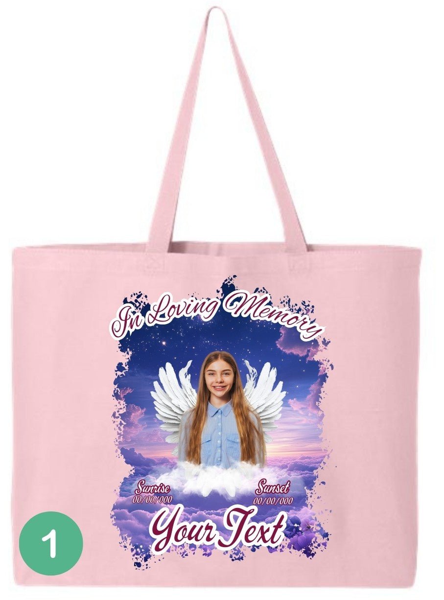 🖤 In Loving Memory Heaven Tote