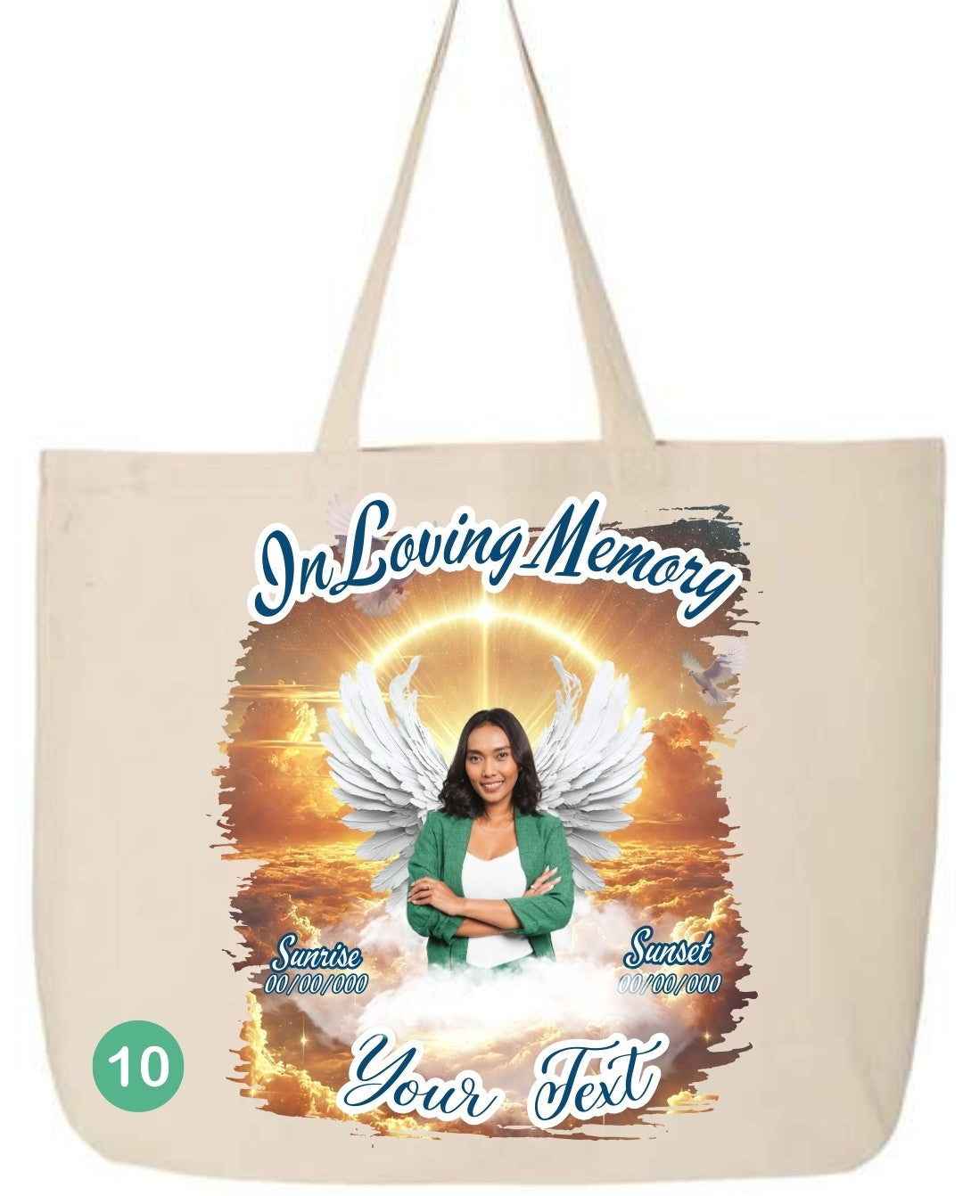 🖤 In Loving Memory Heaven Tote