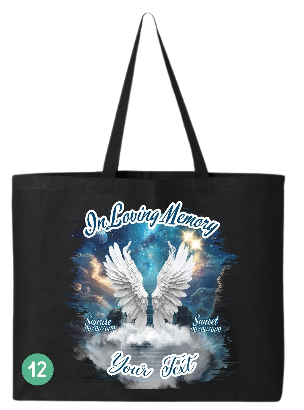 🖤 In Loving Memory Heaven Tote