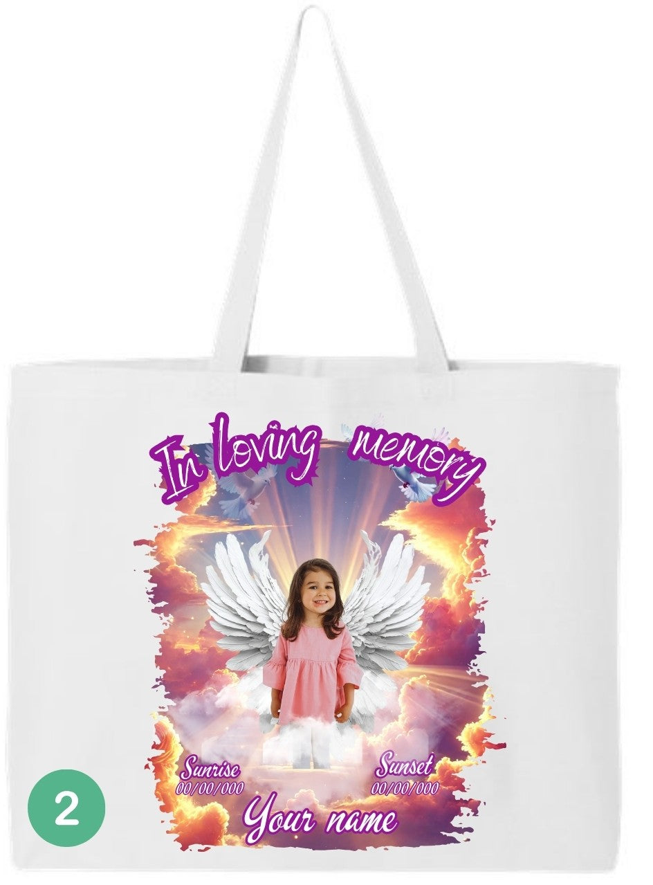🖤 In Loving Memory Heaven Tote