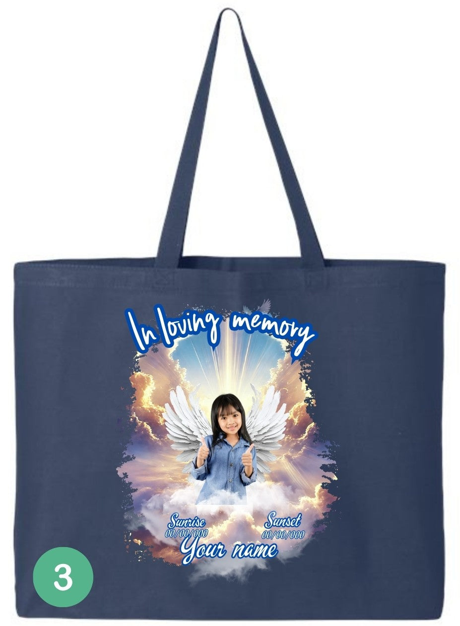 🖤 In Loving Memory Heaven Tote