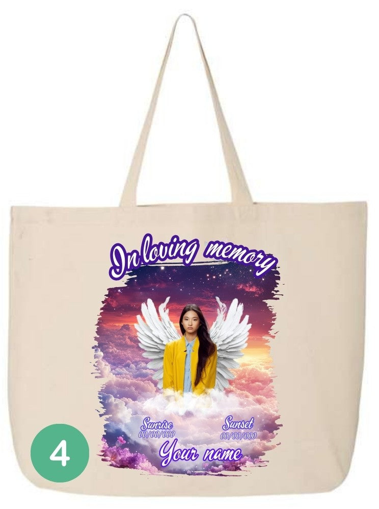 🖤 In Loving Memory Heaven Tote
