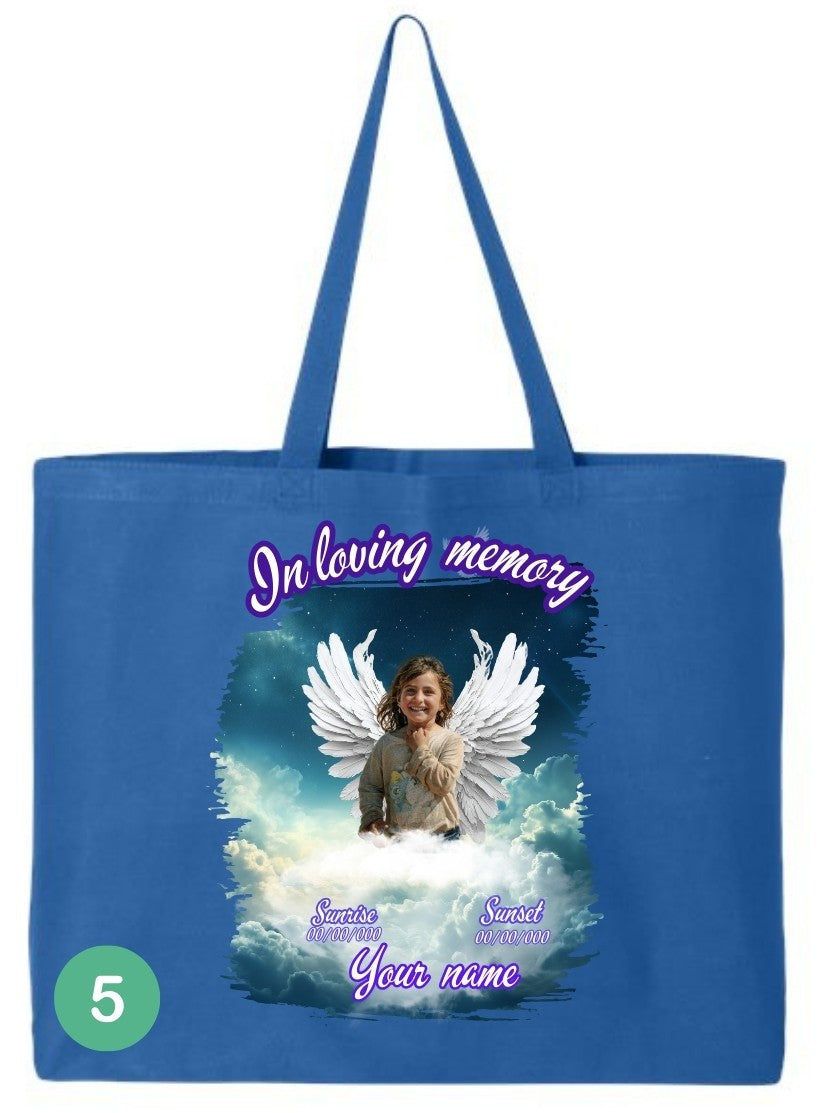 🖤 In Loving Memory Heaven Tote