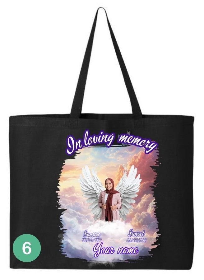 🖤 In Loving Memory Heaven Tote