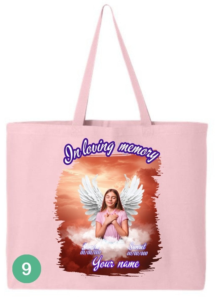 🖤 In Loving Memory Heaven Tote