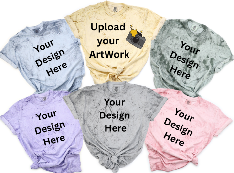 Custom Art-Work Color Blast T-shirt