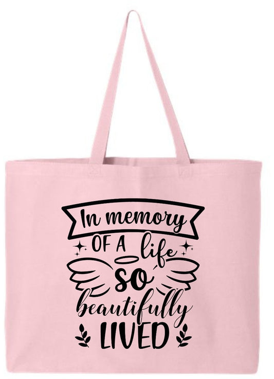🖤 In Loving Memory All Custom Tote